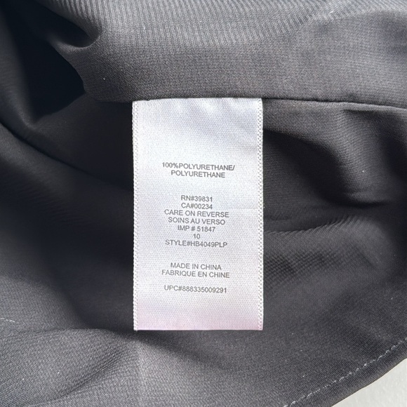 Sam Edelman Camo Green Mini Skirt Faux Leather Fully Lined - Picture 15 of 16